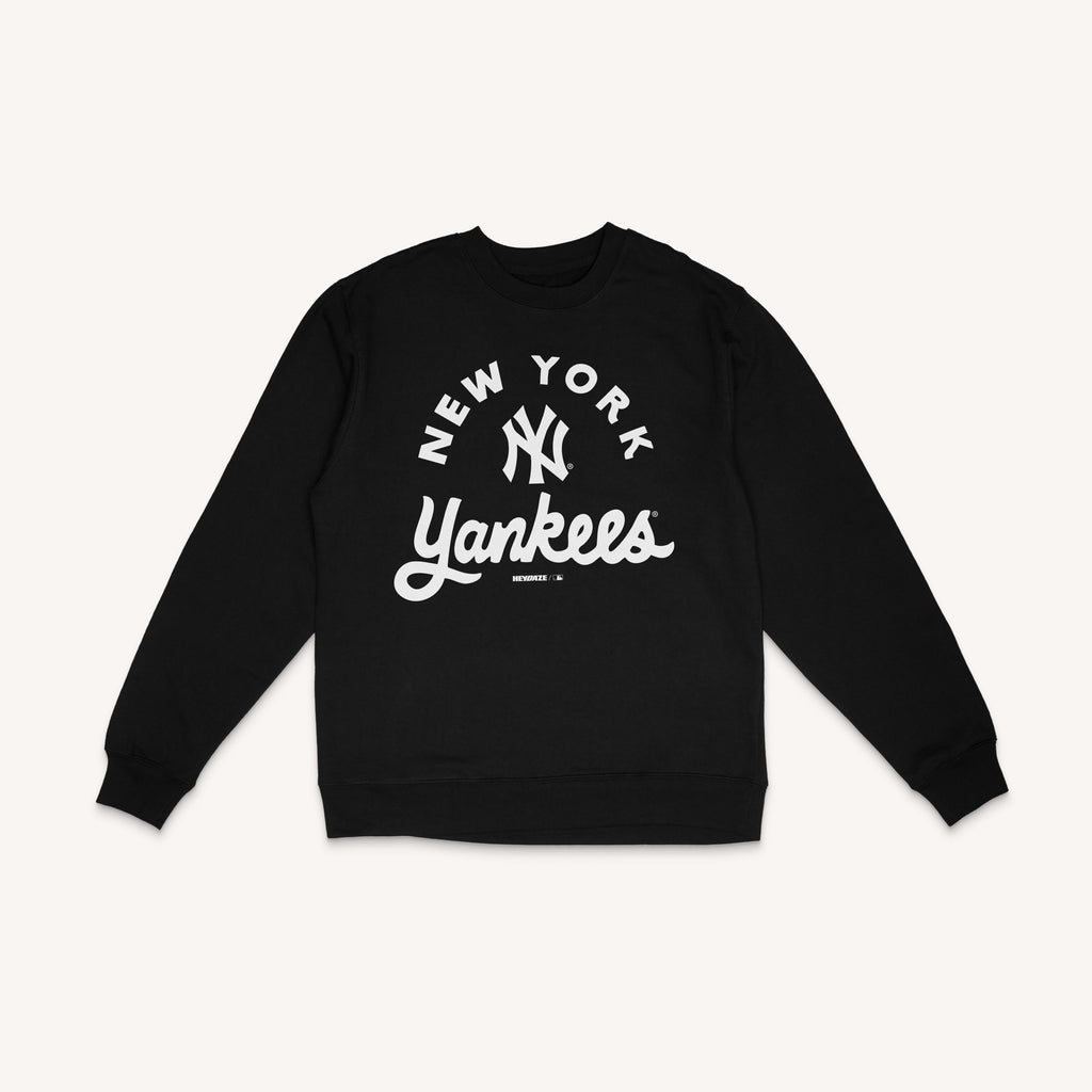 New York Yankees - Lockup Crewneck - Black