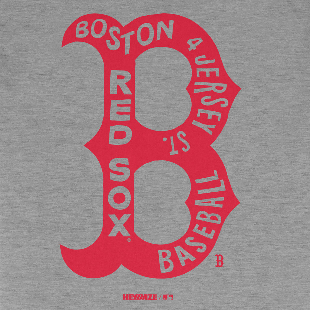 Boston Red Sox - Word Map Tee - Grey
