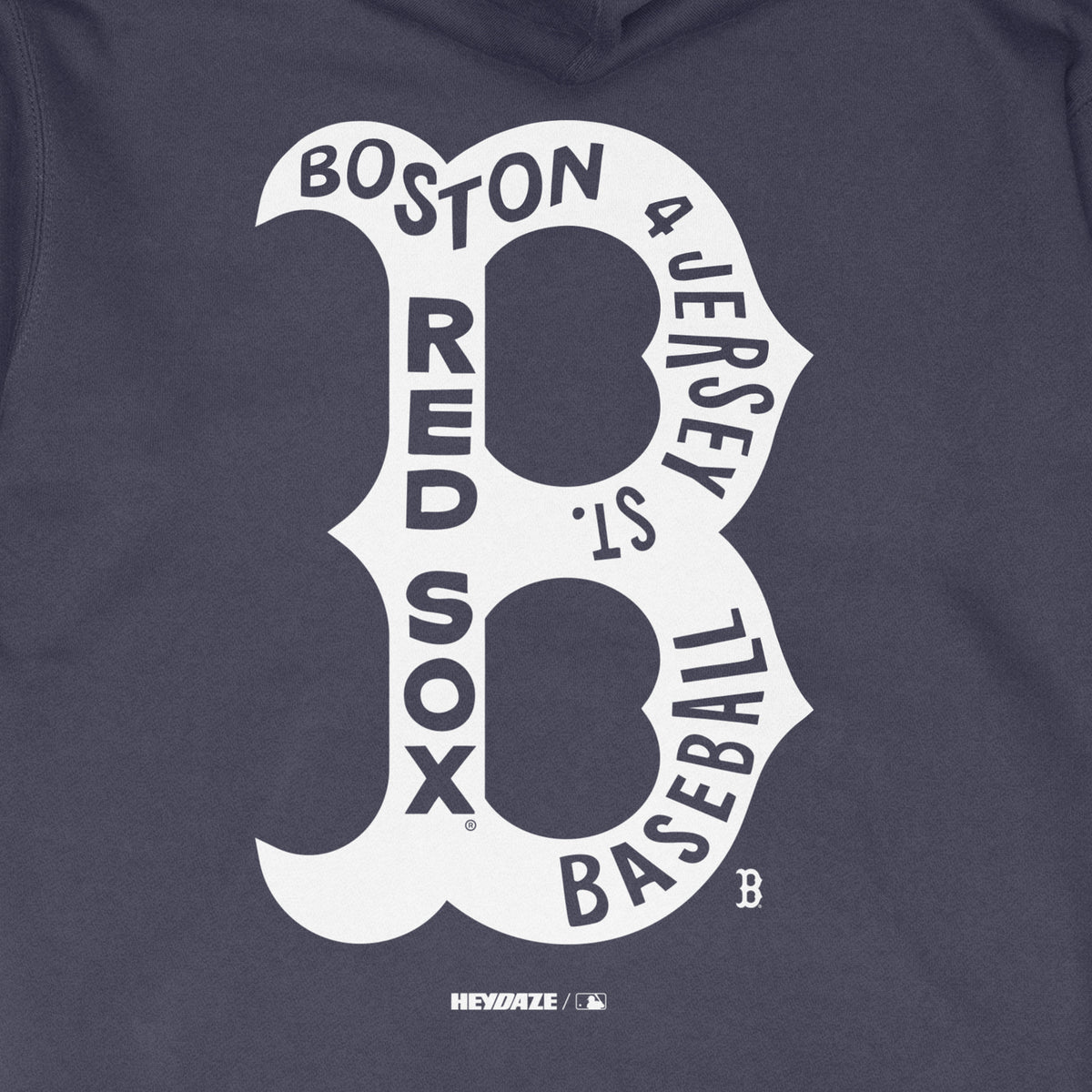 Boston Red Sox - Word Map Hoodie - Navy