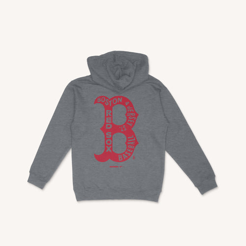 Boston Red Sox - Word Map Hoodie - Grey