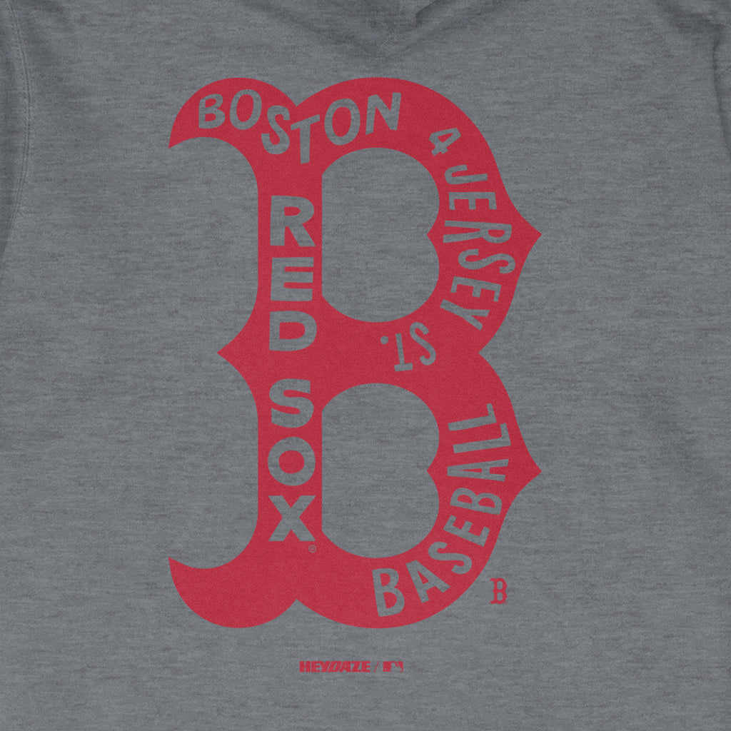 Boston Red Sox - Word Map Hoodie - Grey