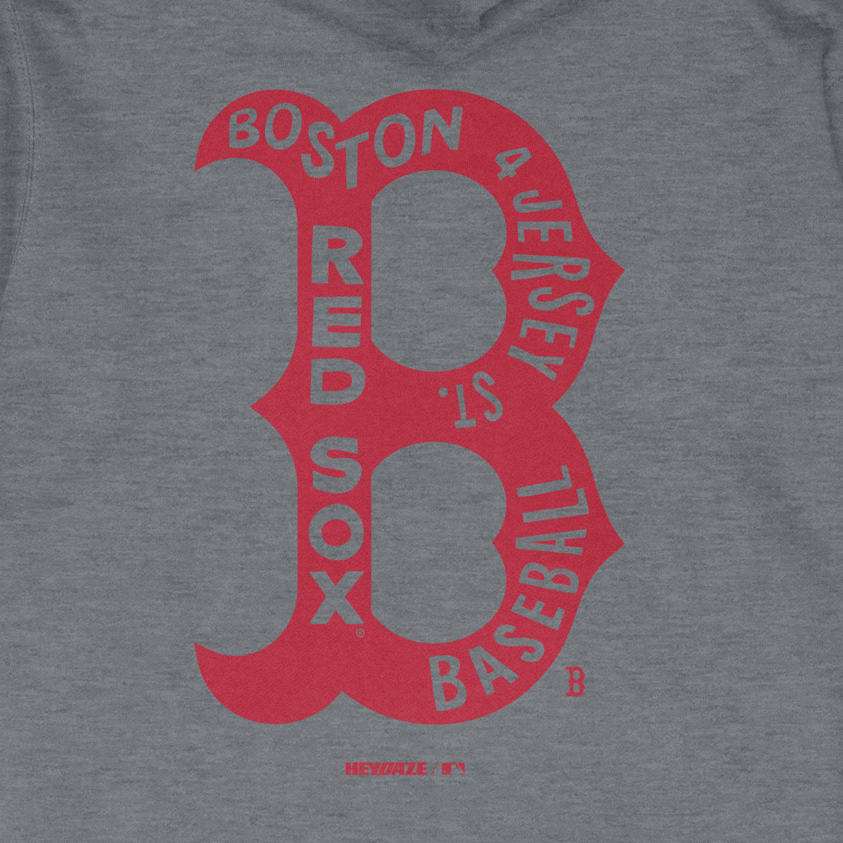 Boston Red Sox - Word Map Hoodie - Grey