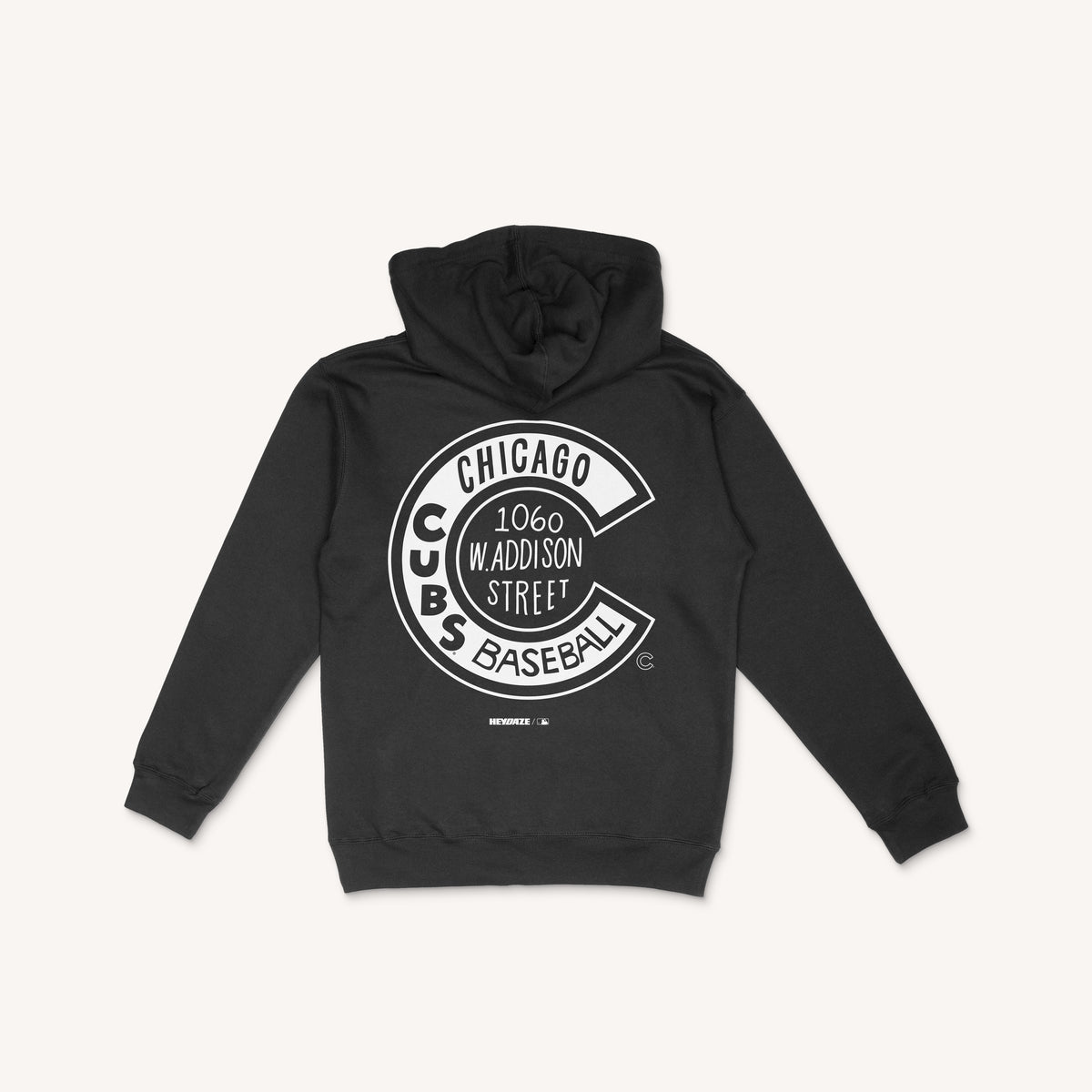 Chicago Cubs - Word Map Hoodie - Black