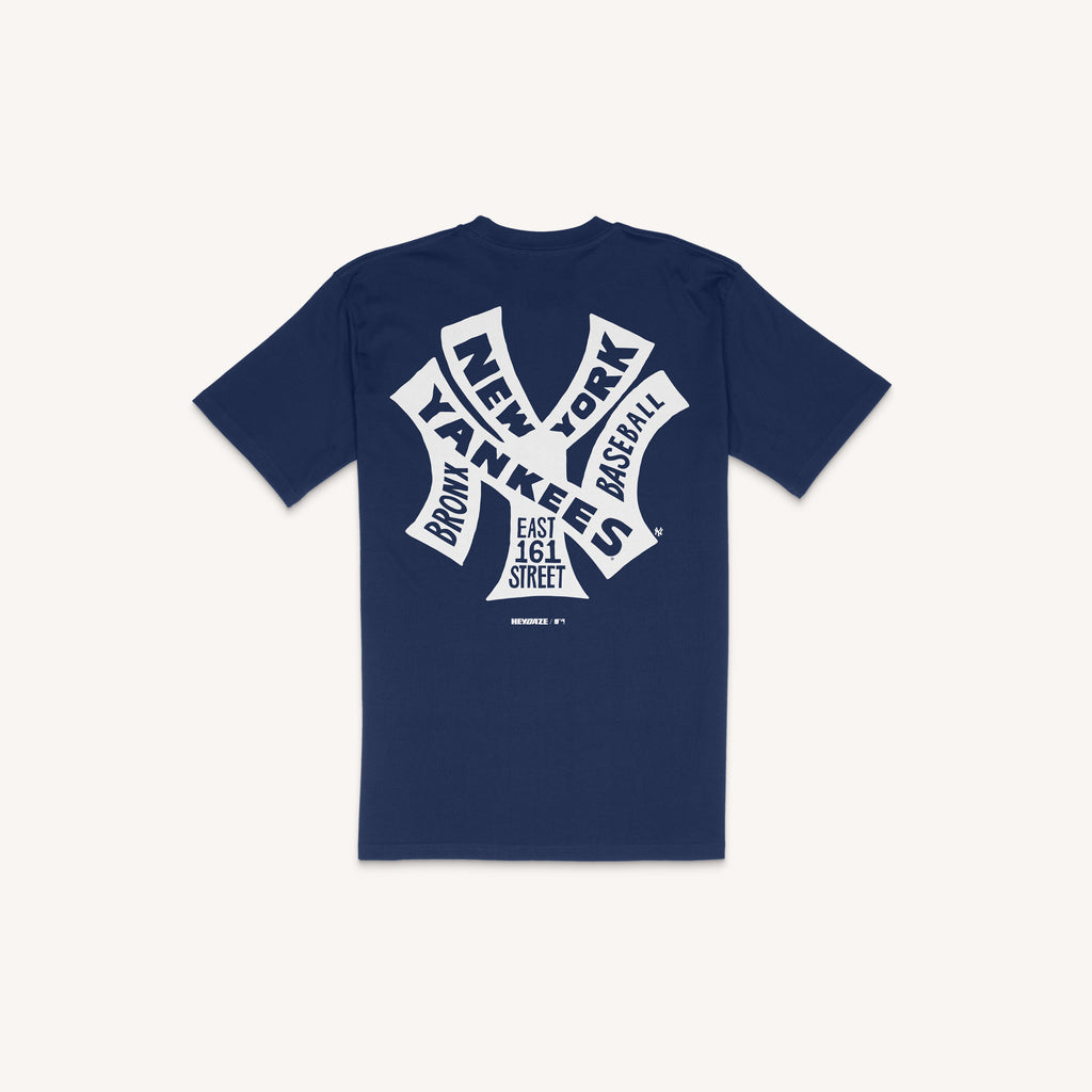 New York Yankees - Word Map Tee - Navy