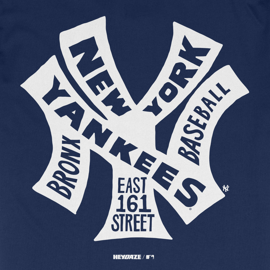 New York Yankees - Word Map Tee - Navy