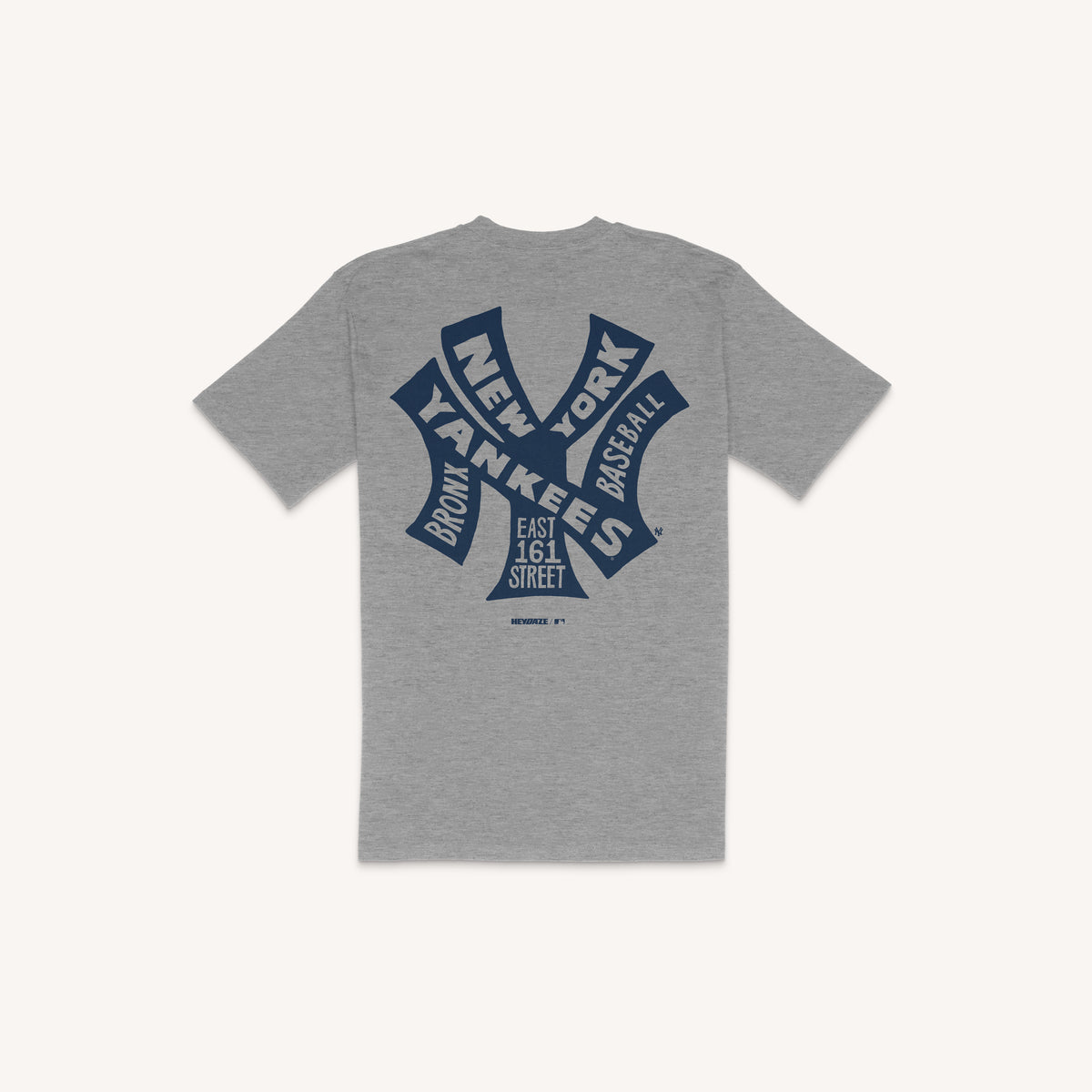 New York Yankees - Word Map Tee - Grey