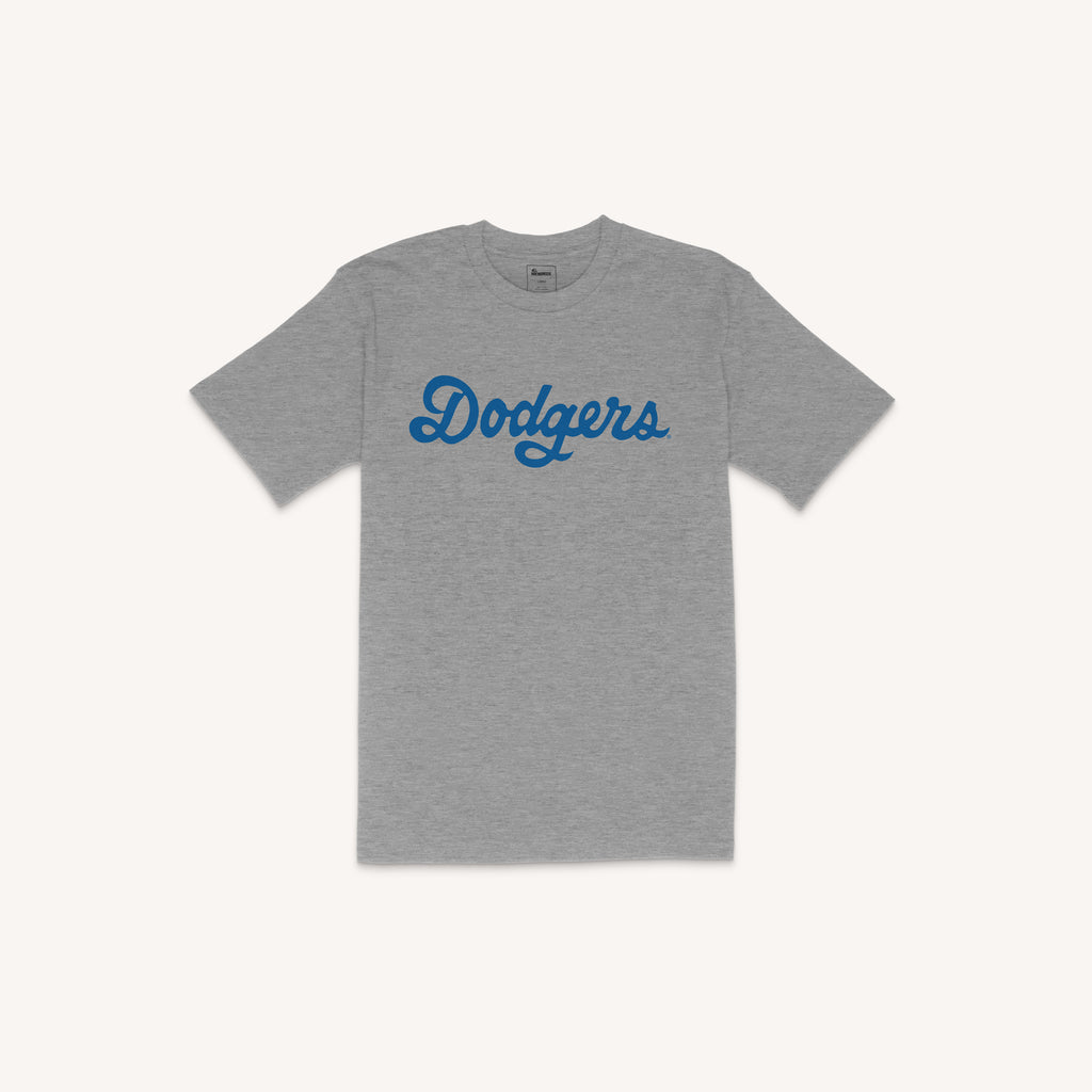 Los Angeles Dodgers - Word Map Tee - Grey