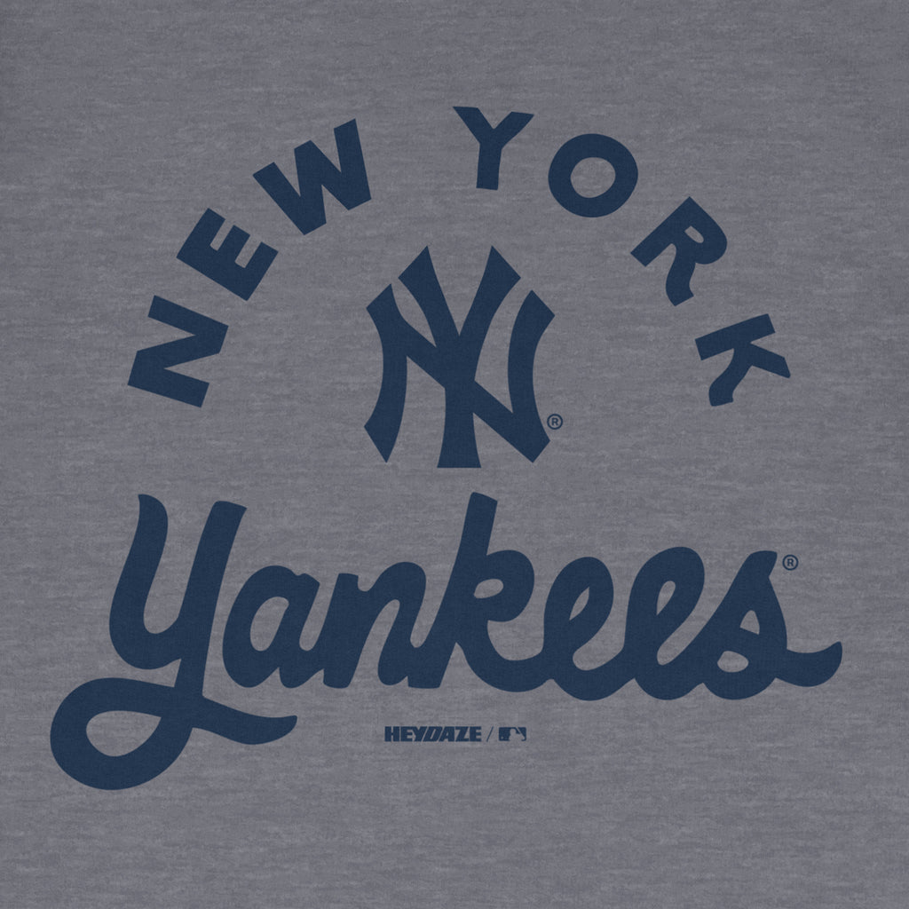 New York Yankees - Lockup Crewneck - Grey