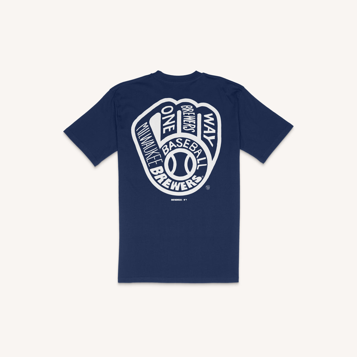 Milwaukee Brewers - Word Map Tee - Navy