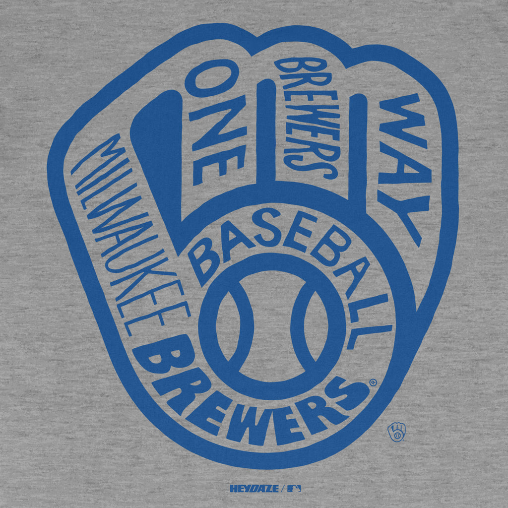 Milwaukee Brewers - Word Map Tee - Grey