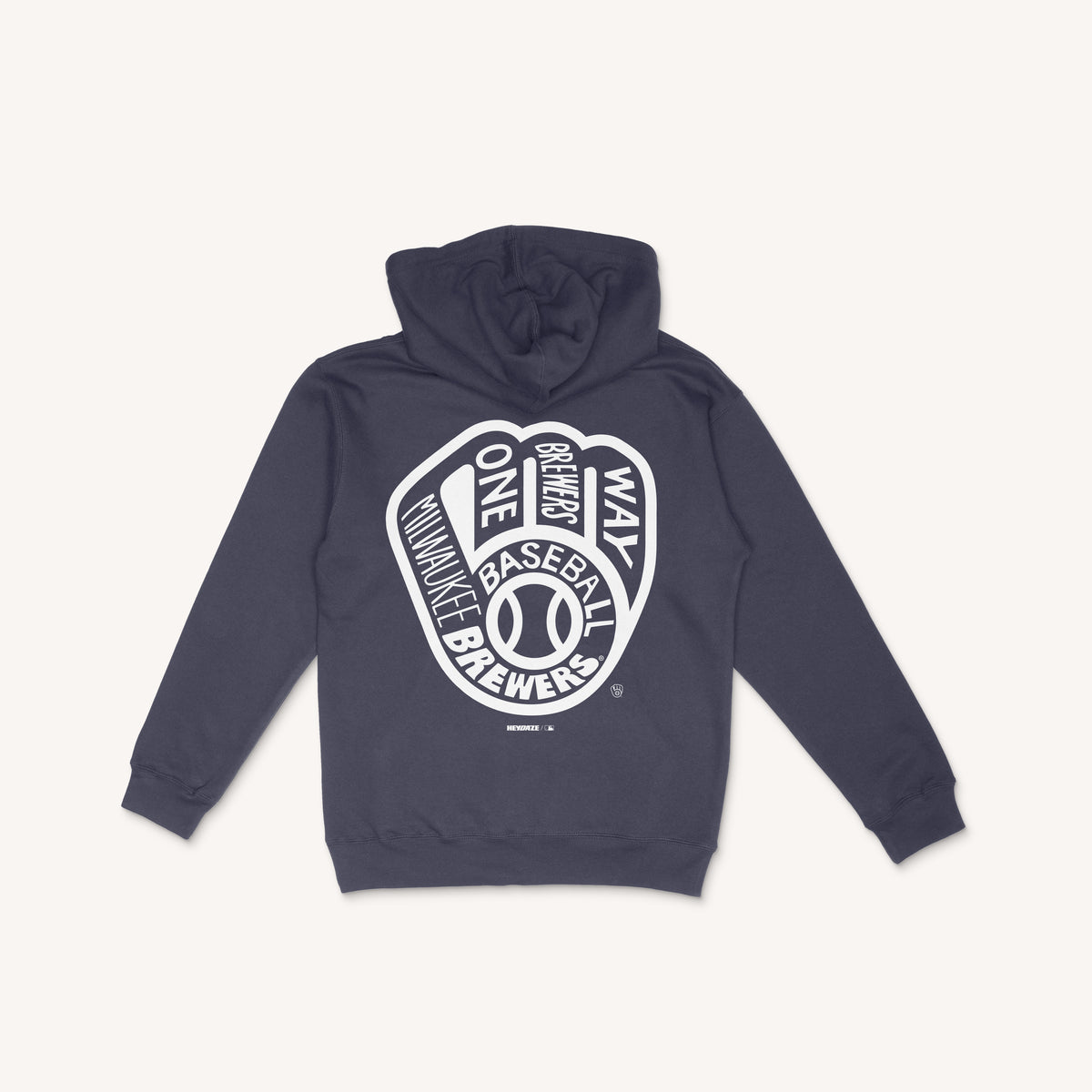 Milwaukee Brewers - Word Map Hoodie - Navy