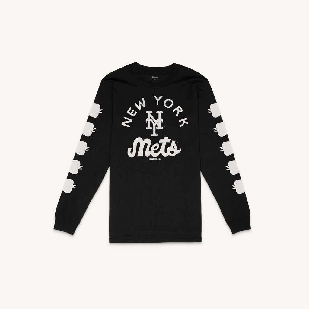 New York Mets Lockup Long Sleeve Tee
